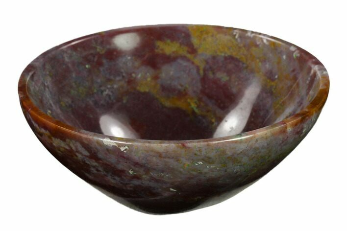Colorful, Polished Jasper Bowl #147817